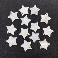 Shell Halsband, Sötvatten Shell, Star, mode smycken & DIY, vit, 22mm, Säljs av PC