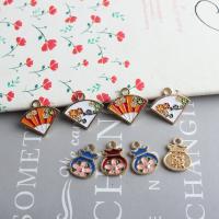 Zinc Alloy Enamel Pendants fashion jewelry & DIY  Sold By Bag