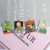 Zinc Alloy Enamel Pendants fashion jewelry & DIY Sold By Bag