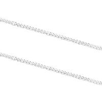 925 sterling zilver armband Ketting, geplatineerd, verschillende grootte voor keus, oorspronkelijke kleur, Verkocht door m