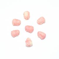 Natural Pink Shell Helmet, Queen Conch Shell, Fabulous Wild Beast, muoti korut & tee-se-itse, 11x15mm, Myymät PC