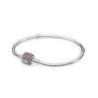 Chain European Bracelet, Argent sterling 925, avec zircon cubique, longueur différente pour le choix & styles différents pour le choix & pour femme, plus de couleurs à choisir, Vendu par PC