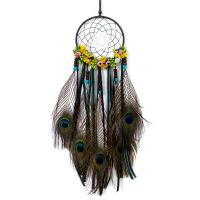 Mode Dreamcatcher, Feather, med Jern, håndlavet, Hængende, 150x640mm, Solgt af PC