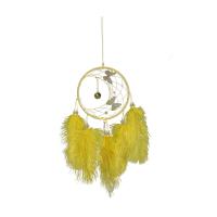 Mode Dreamcatcher, Feather, med Järn, Hängande, fler färger för val, 370mm, Säljs av PC