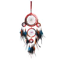 Moda Dreamcatcher, Pero, s Željezo, Visi, miješana boja, 730mm, Prodano By PC