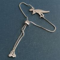 Titanium Steel Bracelet & Bangle Dinosaur Vacuum Ion Plating Unisex Length Approx 18 cm Sold By PC