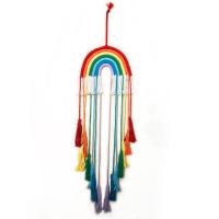 Hanging Ornaments Cotton Thread Rainbow handmade Sold By PC