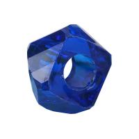 Acrylic Large Hole Bead irregular DIY & transparent 14mm Sold By PC