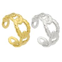 304 Edelstahl Open -Finger-Ring, poliert, Modeschmuck & unisex, keine, 10mm, Größe:8, verkauft von PC