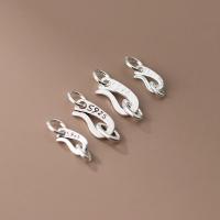 925 Sterling Silver S Hook Κούμπωμα, 925 ασημένιο ασήμι, επιχρυσωμένο, διαφορετικό μέγεθος για την επιλογή, περισσότερα χρώματα για την επιλογή, Sold Με PC