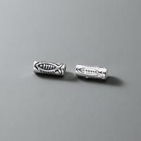 925 sterling zilver Spacer Kralen, plated, meer kleuren voor de keuze, 11x4.50mm, Verkocht door PC