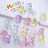 Cellulare Kit fai da te, resina, Orso, DIY, nessuno, 16x18mm, 20PC/lotto, Venduto da lotto