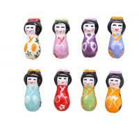 Printing Porcelain Beads hand drawing DIY Sold By PC