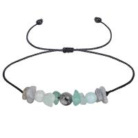 Bráisléid gemstone, Céir, le Gemstone, Babhta Maol, lámhdhéanta, jewelry faisin & inchoigeartaithe & do bhean, glas dorcha, Fad 18-36 cm, Díolta De réir PC