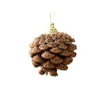 Træ Juletræ dekoration, Pinecone, Julen smykker & forskellig størrelse for valg, flere farver til valg, 6pc'er/sæt, Solgt af sæt