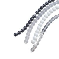 Apvalūs "Crystal Beads, Krištolas, Turas, atsitiktinai išsiųsta & Pasidaryk pats & skirtingo dydžio pasirinkimo, maišyti spalvas, Parduota už Apytiksliai 14.96 Inch Strand