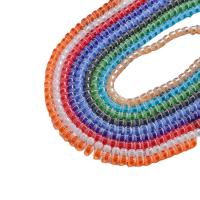 Kristal kralen, Rijst, willekeurig verzonden & DIY & frosted, gemengde kleuren, 8mm, Ca 68pC's/Strand, Verkocht door Strand