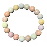 Bracelet de bijou en agate , Rond, unisexe & normes différentes pour le choix, couleurs mélangées, Longueur Environ 18 cm, Vendu par PC