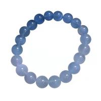 Gemstone Bracciali, acquamarina, Cerchio, unisex & formato differente per scelta, blu, Lunghezza Appross. 18 cm, Venduto da PC