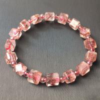 Quarz Armbänder, Quadrat, verschiedene Größen vorhanden & für Frau, Rosa, Länge ca. 18 cm, verkauft von PC