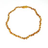 Amber Halsketting, Nuggets, voor kinderen, meer kleuren voor de keuze, 6-10mm, Lengte Ca 33 cm, Verkocht door PC