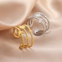 Stainless Steel Finger Ring 304 Stainless Steel fashion jewelry & for woman Sold By PC