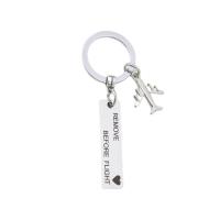 Stainless Steel chiave del catenaccio, 201 Acciaio inossidabile, unisex & con modello lettera, nessuno, 75mm, Venduto da PC