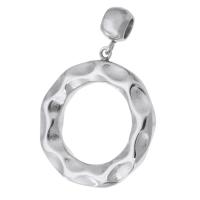 Stainless Steel korut Riipukset, 316 Stainless Steel, tee-se-itse & ontto, alkuperäinen väri, 18x20x3mm, Reikä:N. 3mm, Myymät PC