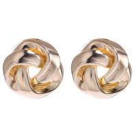 Lo zinco in lega Stud Earring, lega in zinco, pittura, gioielli di moda & per la donna, nessuno, 35x35mm, Venduto da coppia