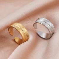 304 Stainless Steel Cuff Finger Ring fashion jewelry & for woman Sold By PC