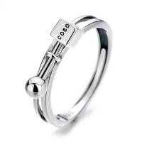 925 Sterling Silver Finger Rings polished Adjustable & for woman original color Sold By PC