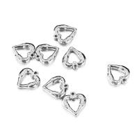 Stainless Steel Heart Pendants 304 Stainless Steel Vacuum Ion Plating Unisex & hollow Sold By PC