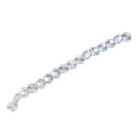 Kristal kralen, Plein, kleurrijke vergulde, DIY, meer kleuren voor de keuze, 11mm, Ca 60pC's/Strand, Verkocht door Strand