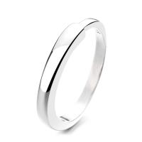 Bijoux de bague en argent sterling , Argent sterling 925, Plaqué de platine, Réglable & unisexe, couleur originale, Vendu par PC