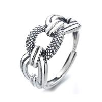 Sterling Silver Jewelry Finger Ring, 925 Sterling Silver, snasta, Inchoigeartaithe & do bhean, dath bunaidh, Díolta De réir PC