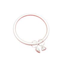 Cupronikkel Bangle, silver plated, verschillende grootte voor keus & voor vrouw, zilver, Verkocht door PC