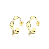 925 Sterling Silver Stud Earrings plated for woman Sold By Pair