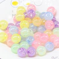 Acryl Haaraccessoires DIY Bevindingen, gemengde kleuren, 20mm, Ca 100pC's/Bag, Verkocht door Bag