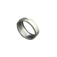 Sterling Silver smycken finger ring, 925 sterling silver, polerad, Justerbar & Unisex, ursprungliga färgen, Säljs av PC