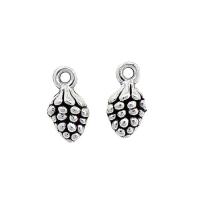 Zink Alloy Halsband, Pinecone, antik silver pläterad, Unisex, nickel, bly och kadmium gratis, 7x13x5mm, Ca 100PC/Bag, Säljs av Bag