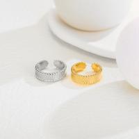 Titantium Steel fingerring, Titanium Stål, mode smykker & Unisex, flere farver til valg, 20mm, Solgt af PC