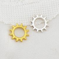 Zinc Alloy Pendants Gear Wheel plated Unisex nickel lead & cadmium free Approx Sold By Bag