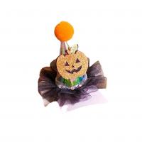 Feltro accessori capelli per bambini, with lega in zinco, cappello, Design di Halloween, colori misti, 95x75mm, Venduto da PC