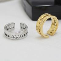 Titanium ringen, Titanium Staal, mode sieraden & voor vrouw, meer kleuren voor de keuze, 21mm,10mm, Verkocht door PC