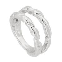 Rustfrit stål fingre Ringe, 316 Stainless Steel, mode smykker & Unisex, oprindelige farve, 10mm,4mm, Størrelse:6.5, Solgt af PC