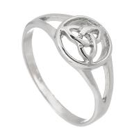 Cruach dhosmálta Fáinne Blaisíní, 316 Cruach dhosmálta, jewelry faisin & unisex, dath bunaidh, Méid:8, Díolta De réir PC