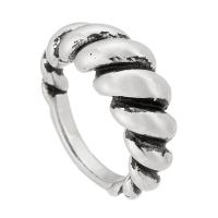 Edelstahl Ringe, 316 Edelstahl, Modeschmuck & für Frau, originale Farbe, 9mm,3mm, Größe:6.5, verkauft von PC