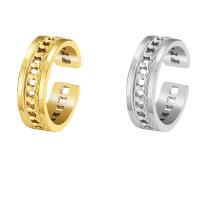 Edelstahl Ringe, 304 Edelstahl, Modeschmuck & unisex, keine, 18mm, verkauft von PC