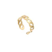 Titan Edelstahl Ringe, Titanstahl, Modeschmuck & unisex, goldfarben, 20mm,6mm, verkauft von PC