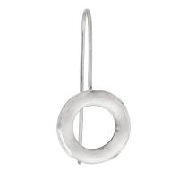 Kolczyk Drop ze stali nierdzewnej, Stal nierdzewna 316, biżuteria moda & dla kobiety, oryginalny kolor, 14x14mm,0.8mm,32mm, sprzedane przez PC